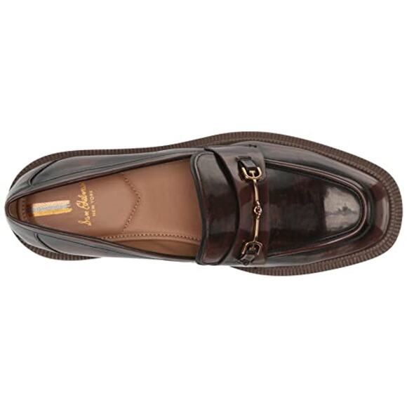NWT Sam Edelman Women's Laurs Loafer Chestnut Brown 8.5 Medium - Picture 3 of 7